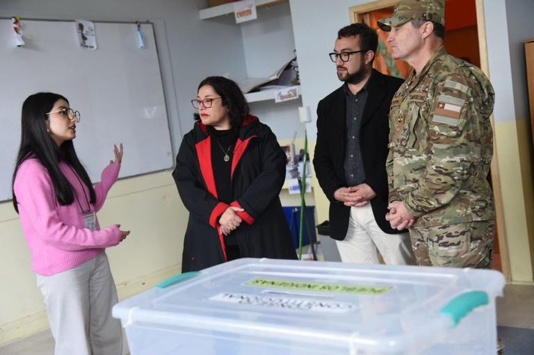 Autoridades En Los R Os Constataron Preparativos En Locales De Votaci N